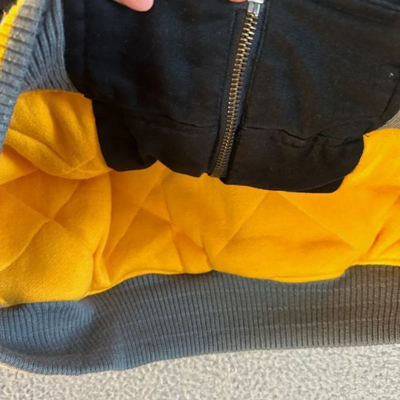 Y2K Akademiks Varsity Jacket Mens Medium Double Sided Quilted Lining 90s - Picture 10 of 16